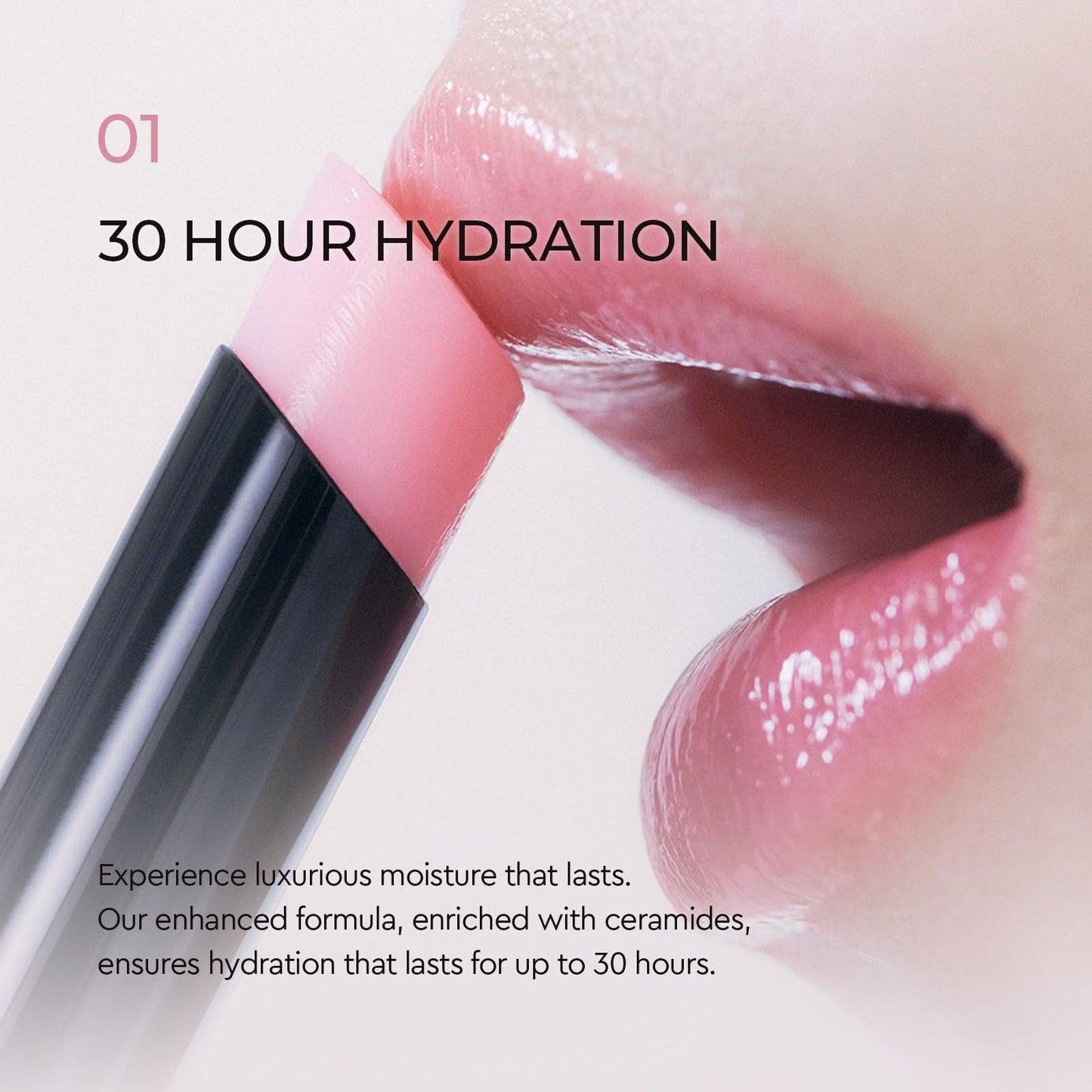 HERA Sensual Nude Balm 3.5g #303 POPPY | 30H Hydrating Tinted Color Lip Balm with Ceramide, Hyaluronic Acid & Shea Butter, Nourishing Care for Smooth and Naturally Radiant Korean Makeup