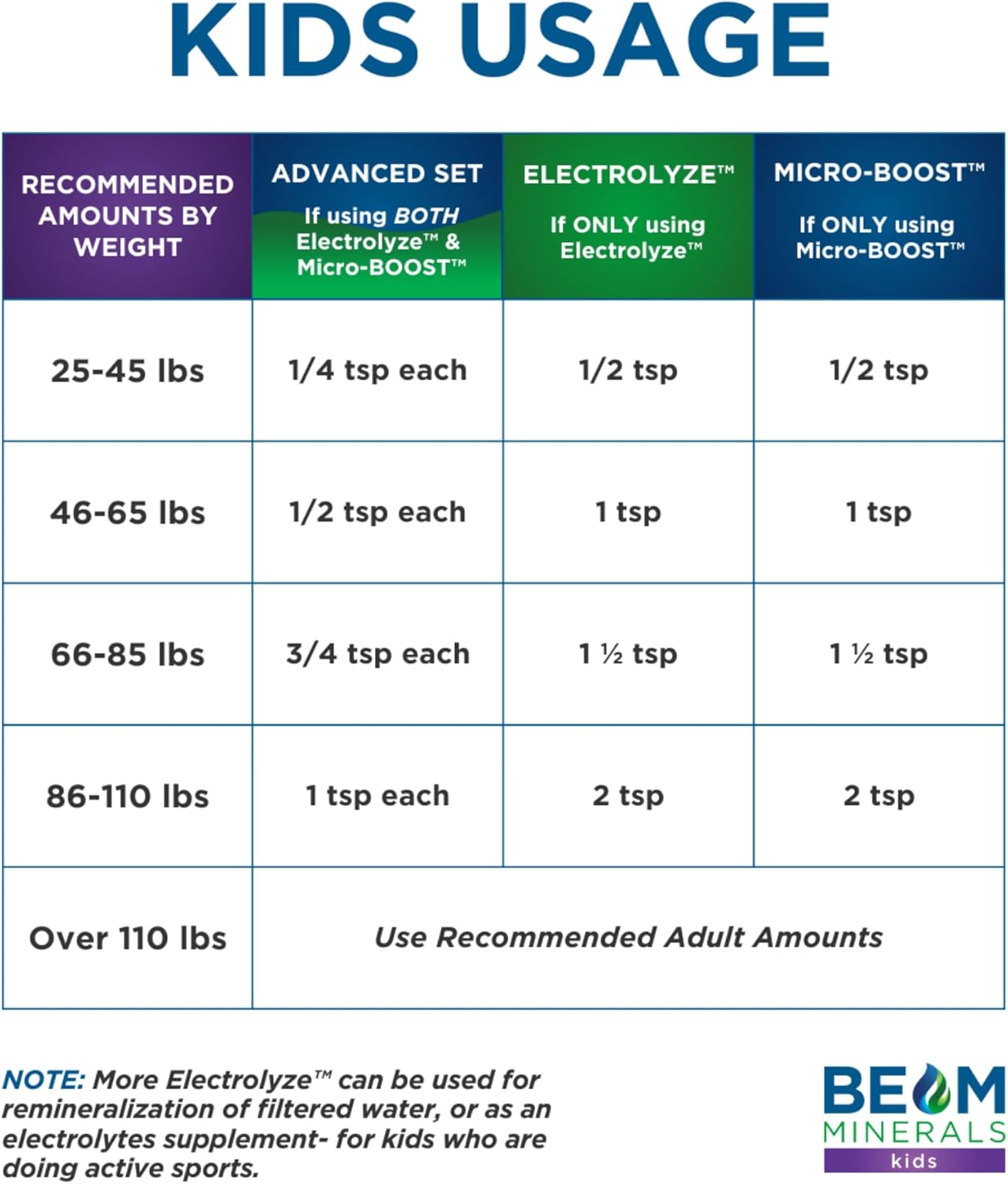 BEAM Minerals Electrolyte & Micronutrient Support Set - 100% Bioavailable Advanced Formula