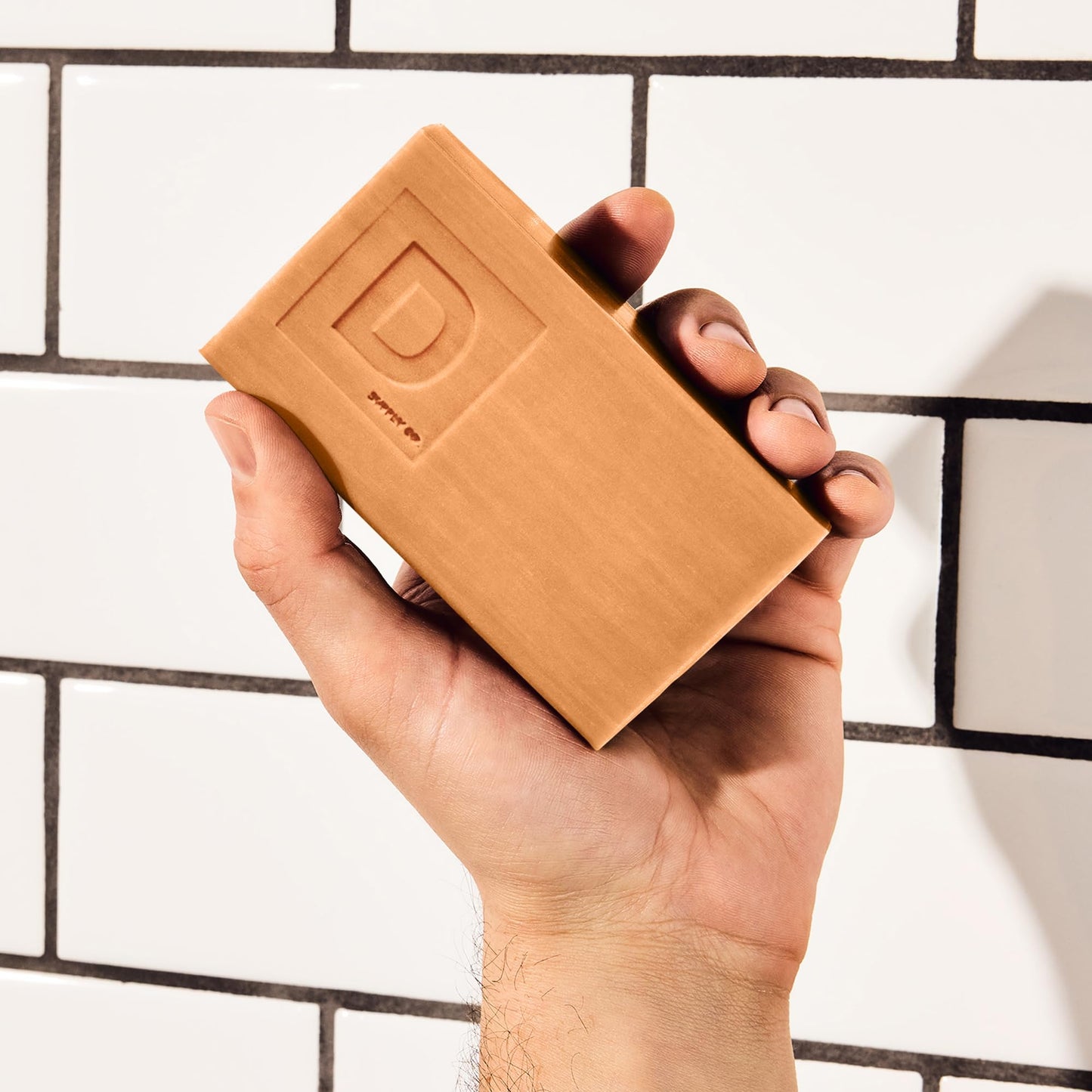 Duke Cannon Supply Co. Pumpkin Spice Latte Bar Soap 3-Pack – Limited Edition 10 oz Big Brick, Masculine Fall Scent, Exfoliating Body Soap for Men