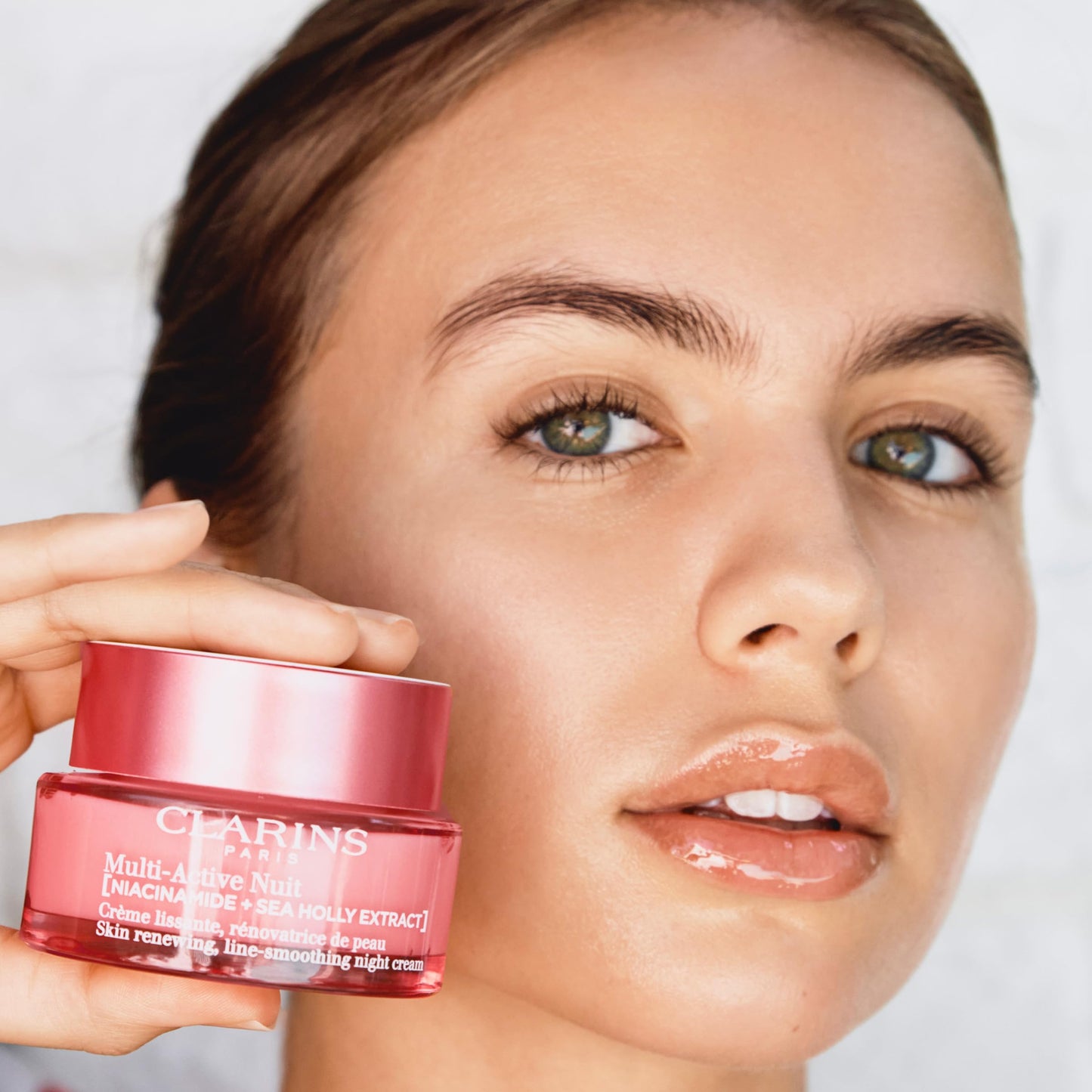Clarins Multi-Active Renewing Night Moisturizer with Niacinamide | Smooth Fine Lines Visibly Tighten Pores Even Tone and Texture Boost Glow Strengthen Moisture Barrier Skin
