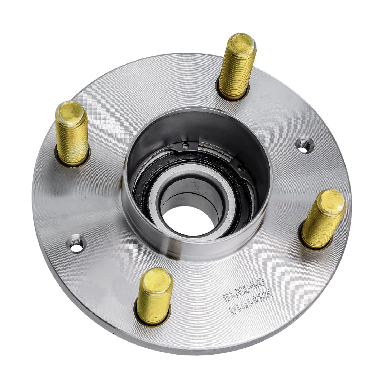 Detroit Axle - Rear Wheel Bearing and Hub Assembly with 4-Lug for Chevrolet Aveo 2004-2011, Aveo5 2007-2011, Suzuki Swift+ 2004-2007, Pontiac G3 2009-2010, Pontiac Wave 2005-2008, Non-ABS