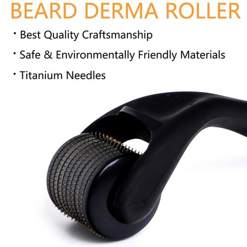 Angel Kiss Microneedling Derma Roller for Face, Body and Beard - 0.25mm Micro Needle Roller