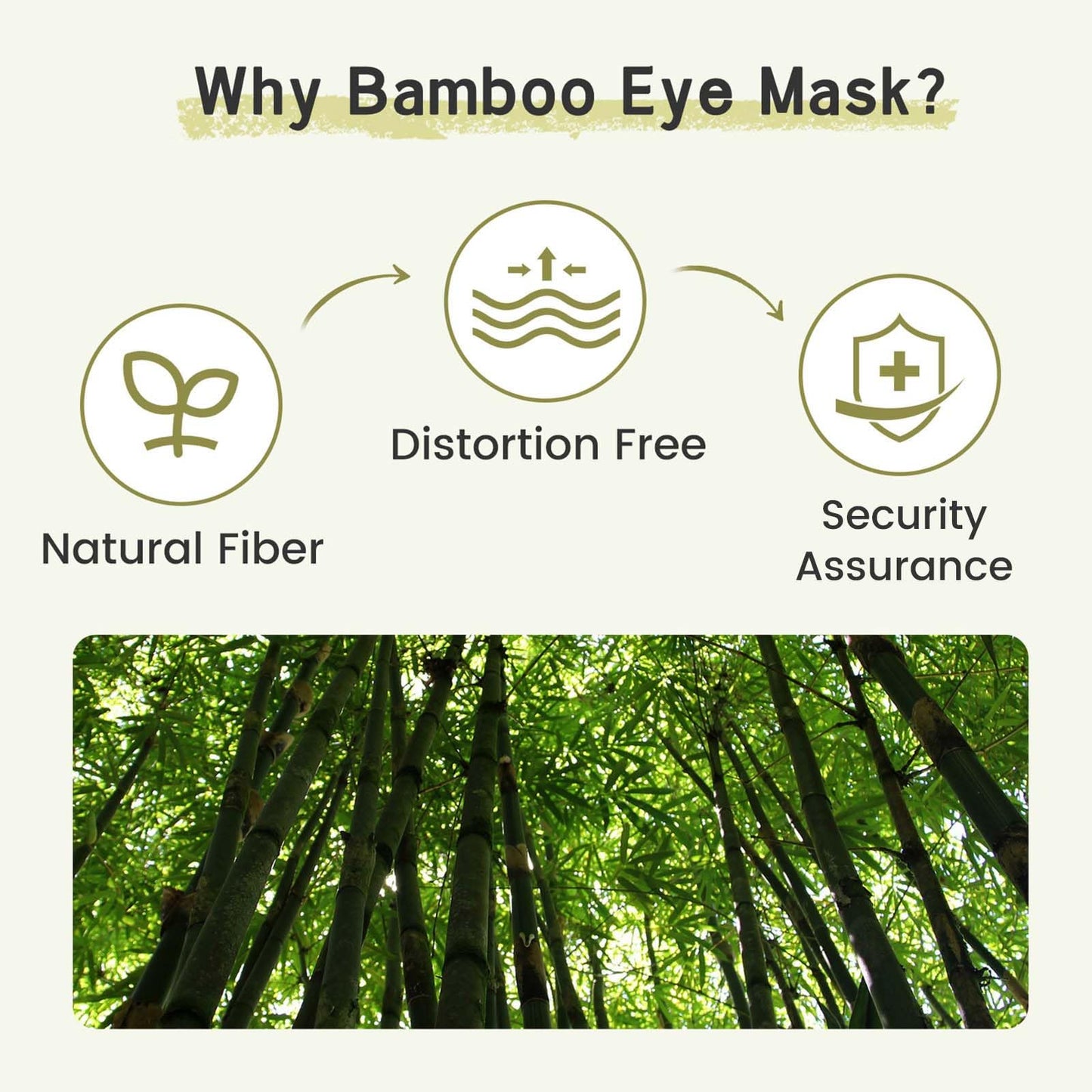 iCooBreeze 100% Handmade Bamboo Sleeping Eye Mask for Women for Men,Night Masks,Organic Sleep Mask,Blockout Eye Mask for Sleeping,Large Size Adjustable