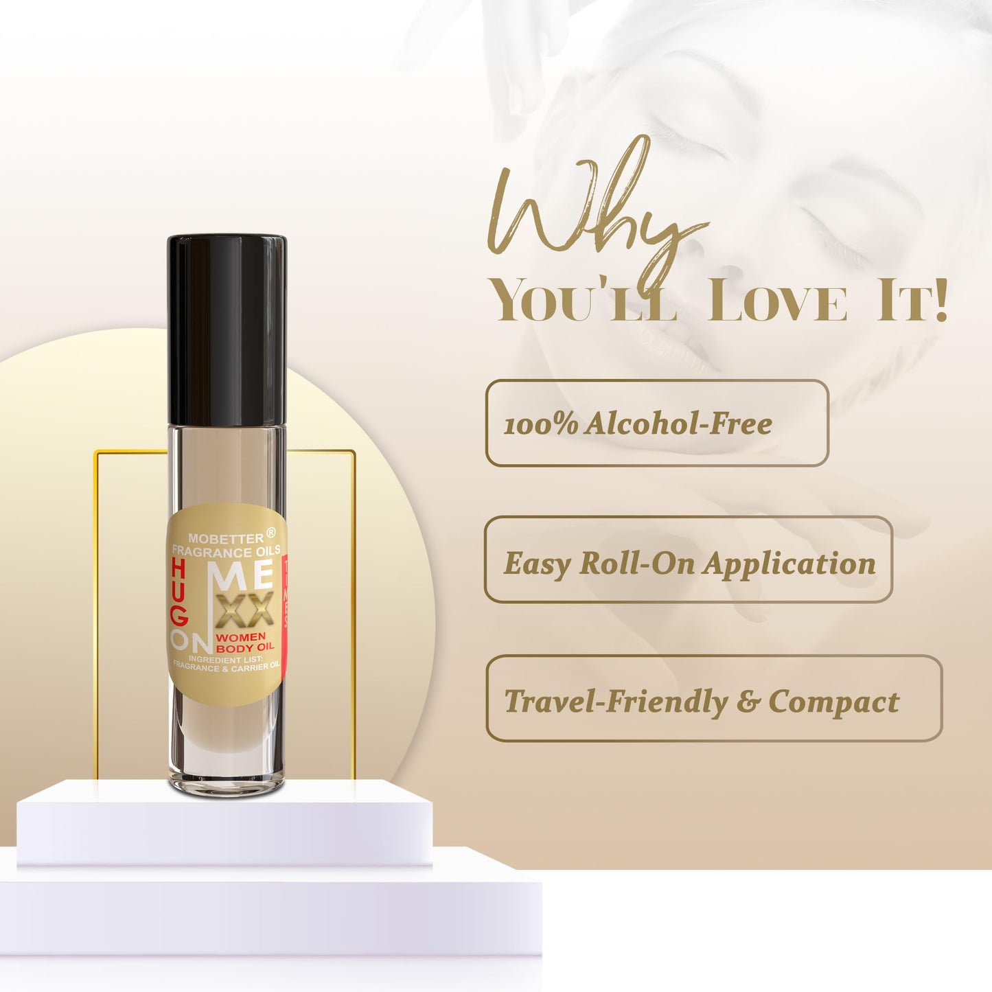 MOBETTER FRAGRANCE OILS Hug On Me XX Times Women Perfume Body Oil