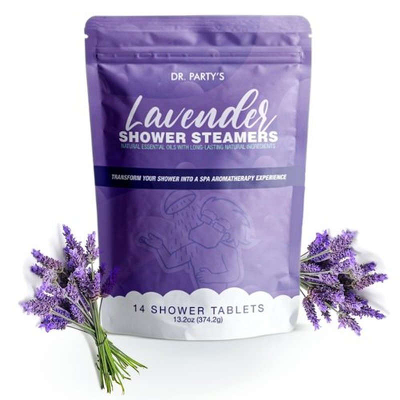 Shower Steamer - 5 Different scents - 14 Tablets per Package (Lavender)