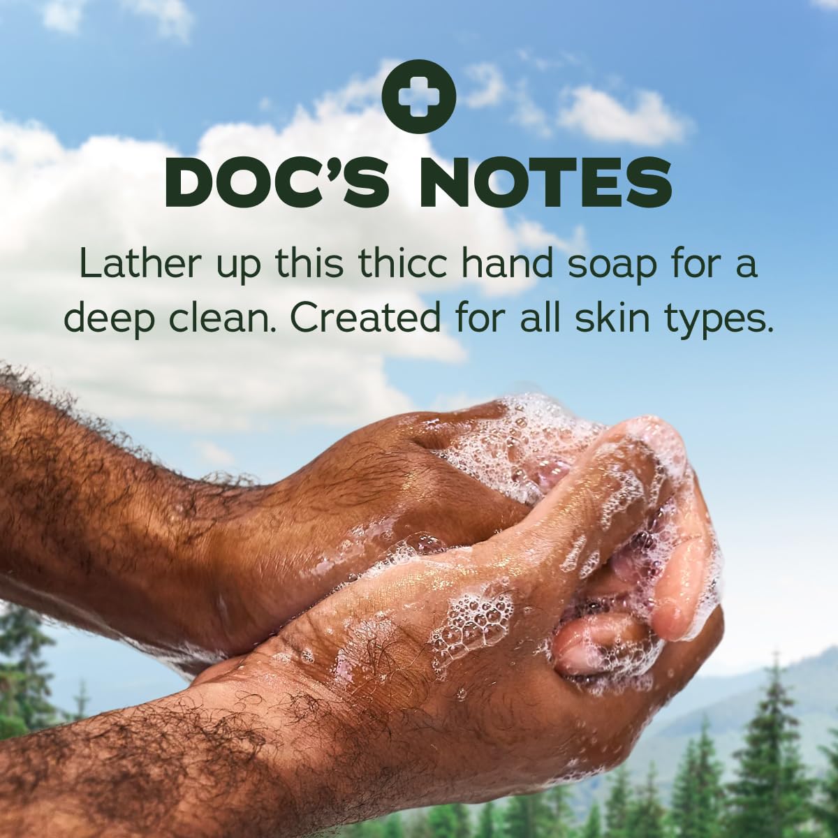 Dr. Squatch Natural Moisturizing Hand Soap - Tough on Dirt + Grime - Clean Ingredient, Gentle for all Skin Types - Moisturizing + Non-Drying - Fresh Falls (8 fl oz, 3-Pack)