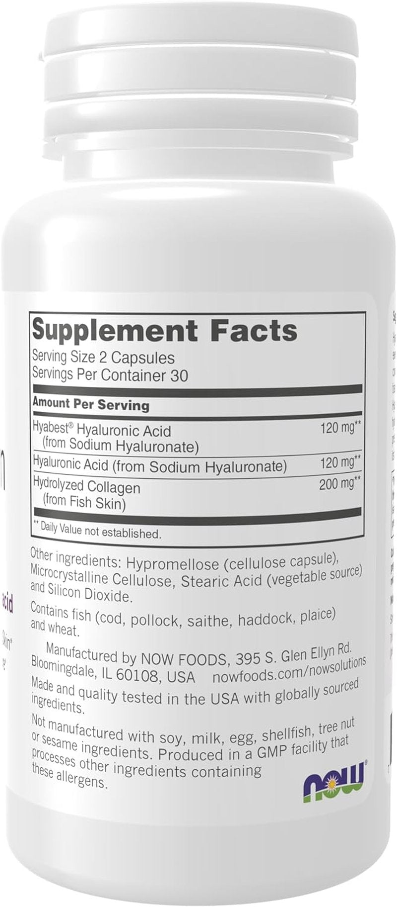 Hydration Rescue - Hyabest® Hyaluronic Acid Capsules for Youthful Skin | 60 Veg Capsules