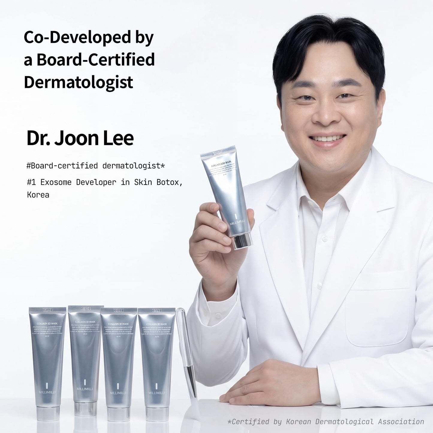 Collapy 3D Mask | Vegan Collagen Peel Off Face Mask with Jelly Brush for Firming & Glowing Skin | 500 Dalton Hydrolyzed Collagen | Reduces Sagging & Dullness | Korean Skin Care | 2.03 fl.oz.