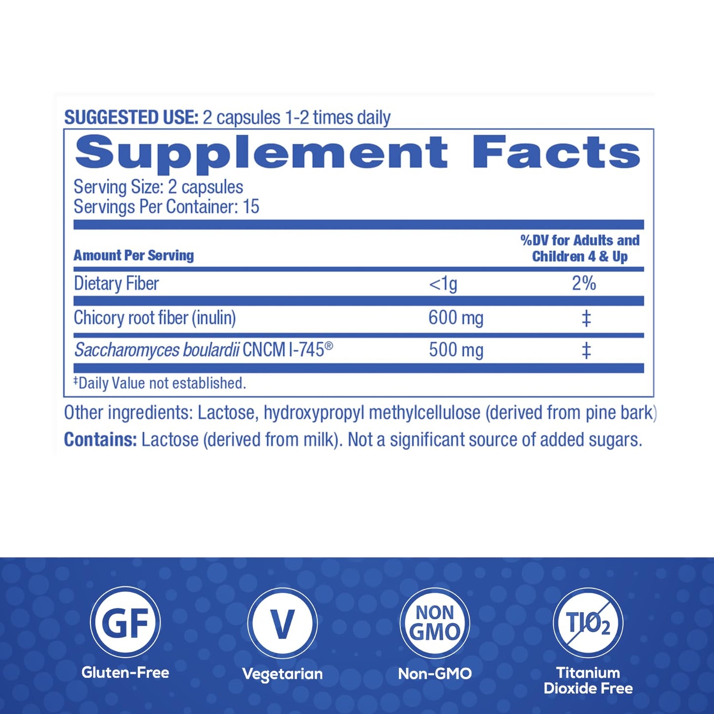 Florastor Advanced Pro+Pre Daily Probiotic and Prebiotic, 30 Capsules