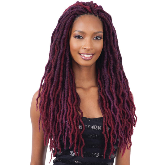 MULTI PACK DEALS! FreeTress Synthetic Hair Crochet Braids 2X Bo Loc 18" (6-PACK, 613)