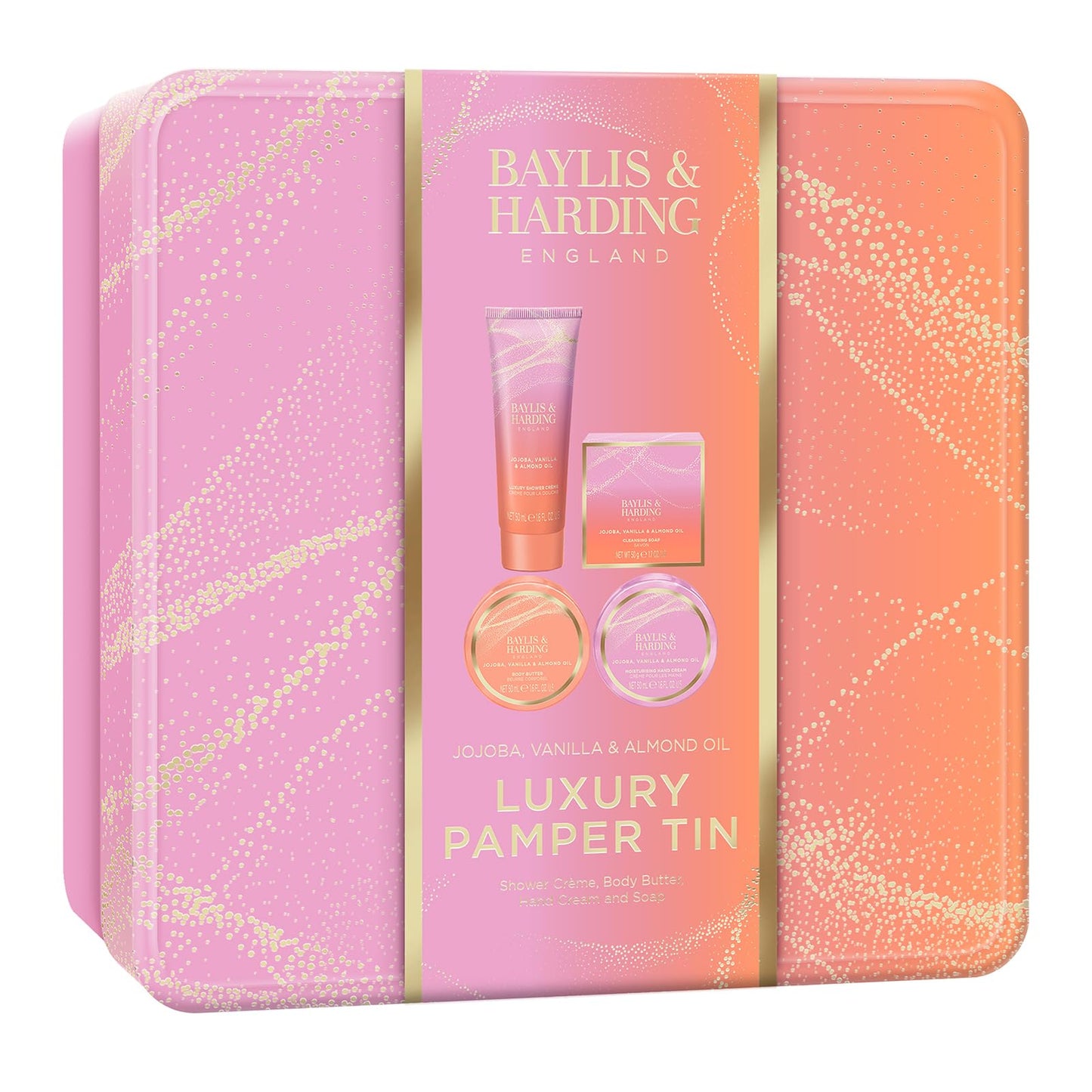 Baylis & Harding Luxury Pamper Tin, Gift Set For Women