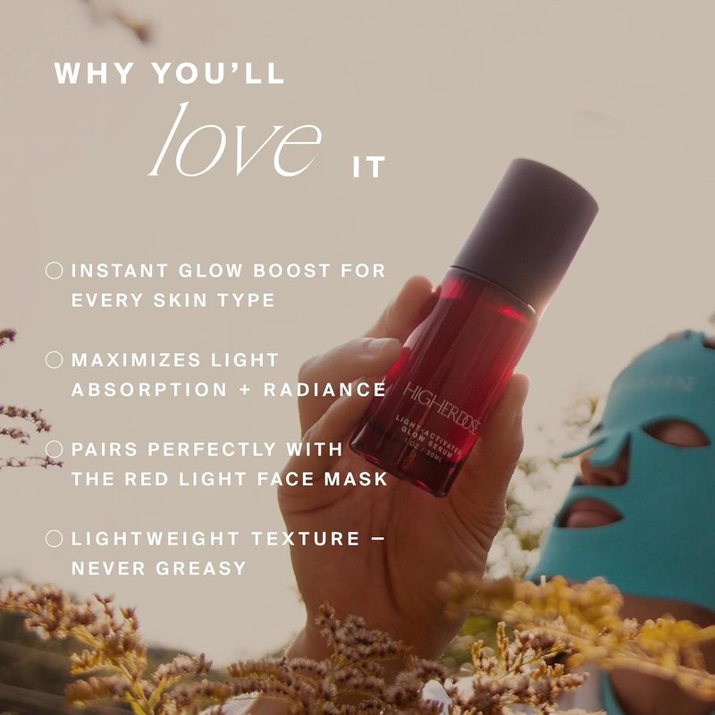Glow Serum - Hydrating Facial Serum for Plump, Radiant Skin - Reduces Fine Lines & Wrinkles | 1 oz