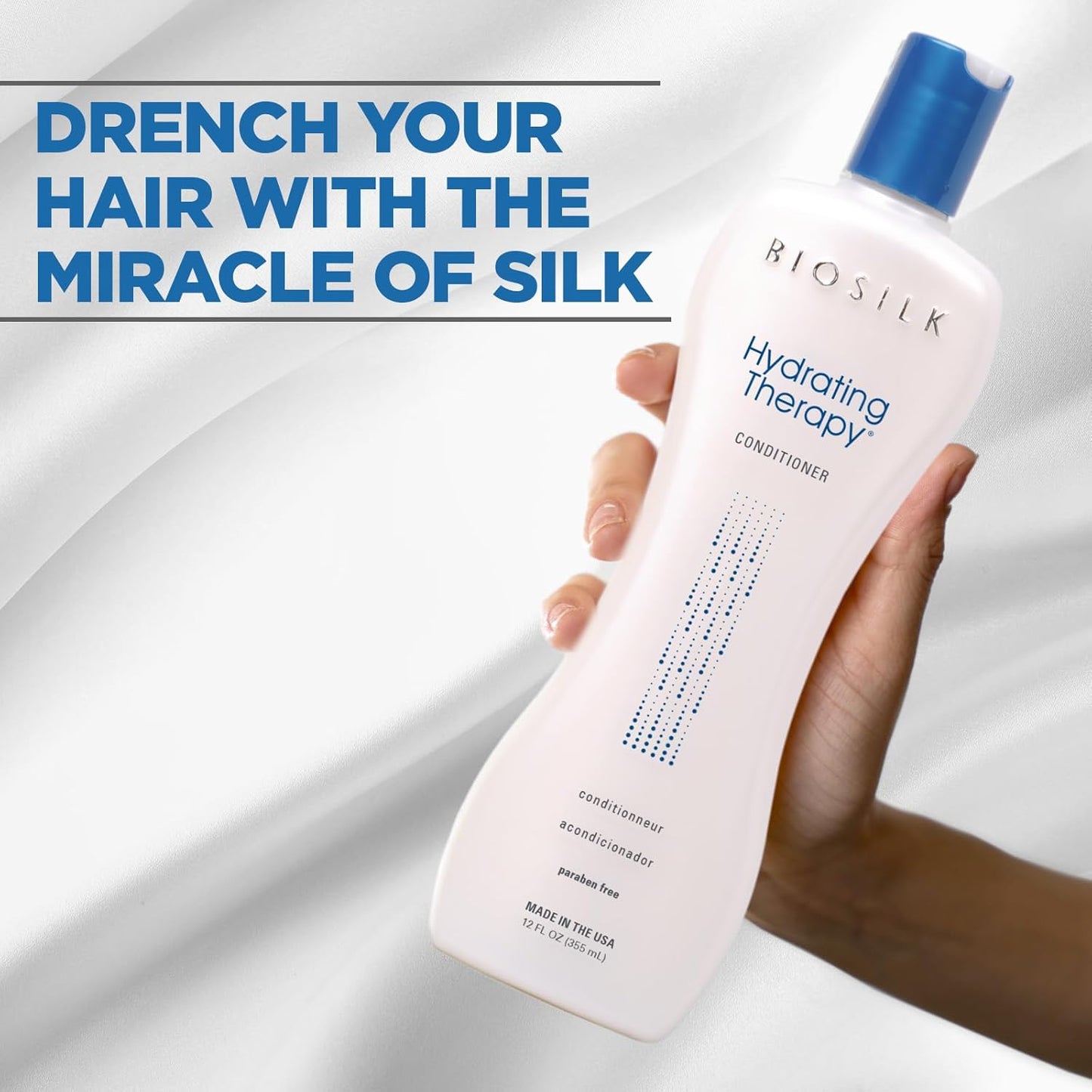 Biosilk Hydrating Therapy Conditioner 34oz - Moisturizing & Nourishing Formula