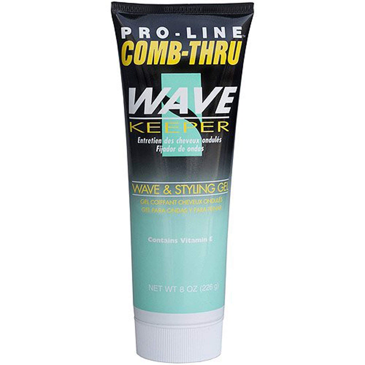PRO LINE Comb Thru Wave Keeper Styling Gel 8 Oz