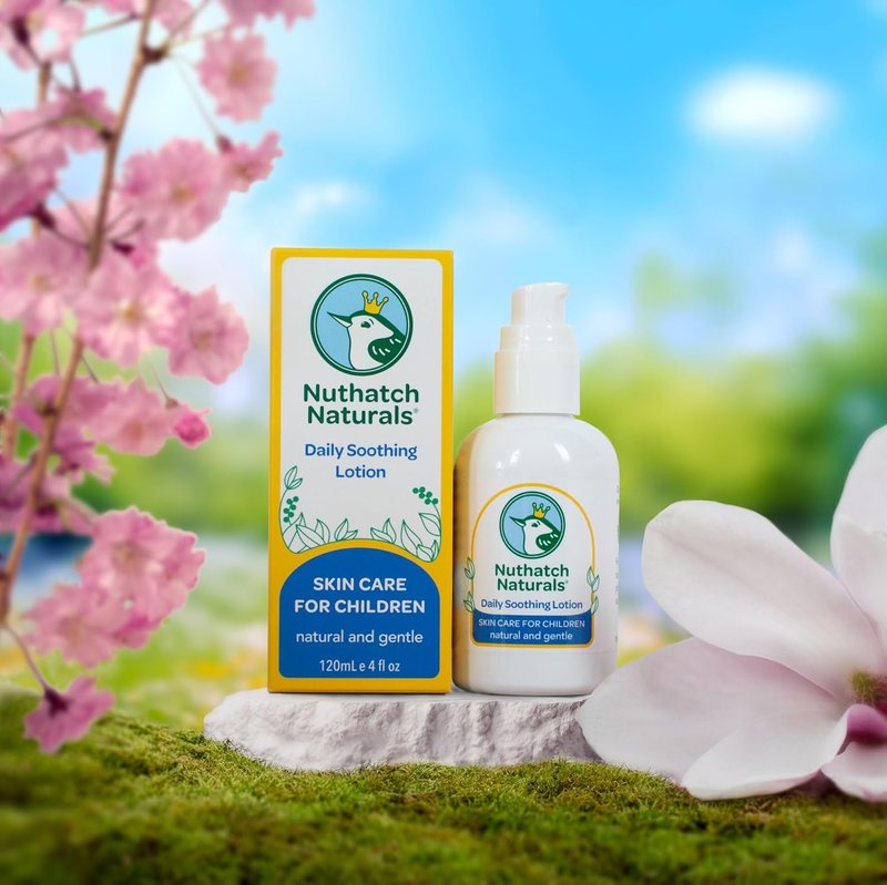Kids Natural Moisturizer Lotion - Plant-Based & Non-Toxic | Gentle, Hypoallergenic, Fragrance-Free 8 oz