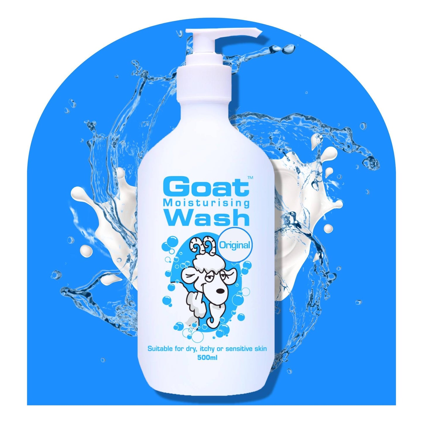 Goat Soap Moisturizing Body Wash Duo Pack Original