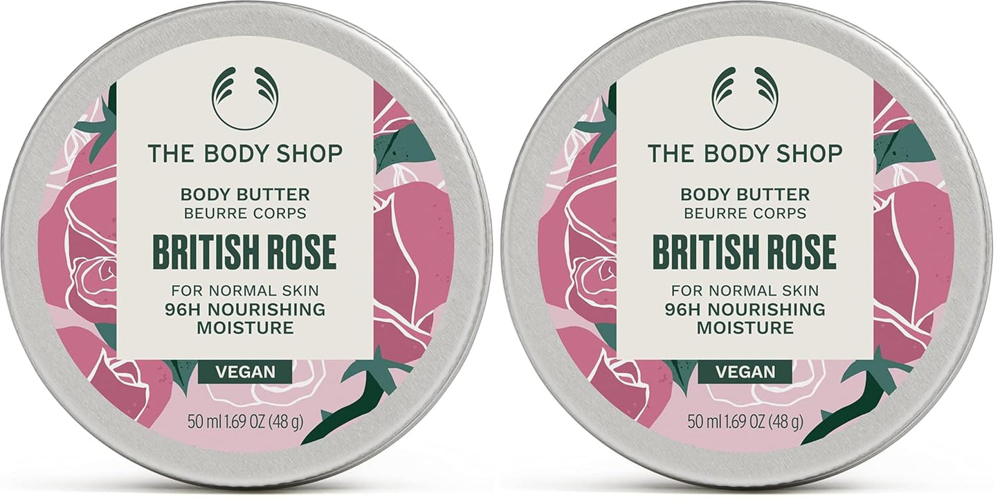 The Body Shop Pink Grapefruit Body Butter – Nourishing & Moisturizing Skincare for Normal Skin – Vegan – 6.75 oz