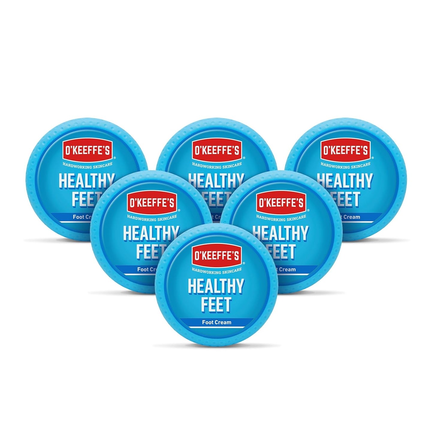 O’Keeffe’s Healthy Feet Cream Twin Pack - 91g Moisturizing Foot Care