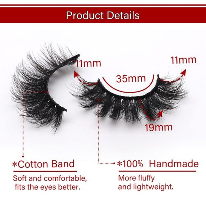 Veleasha Lashes 5D Faux Mink Lashes False Eyelashes Fluffy Dramatic Eye Lashes Wispy Fake Lashes Luxurious Volume Fake Eyelashes 7 Pairs Pack (601)