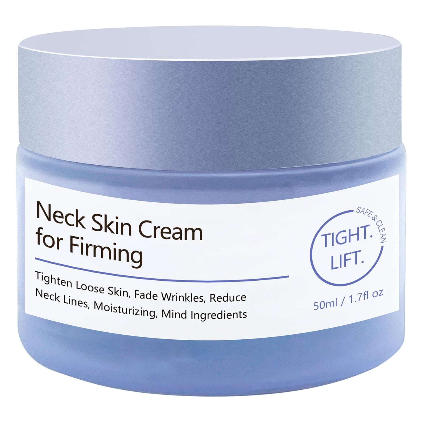 Hywestger Neck Firming Cream, Tighten and Lift Neck Cream, Anti-Aging Neck Creams for Tightening Sagging Skin and Hydrating, Help Reduce Fine Lines & Wrinkles - 1.7 oz