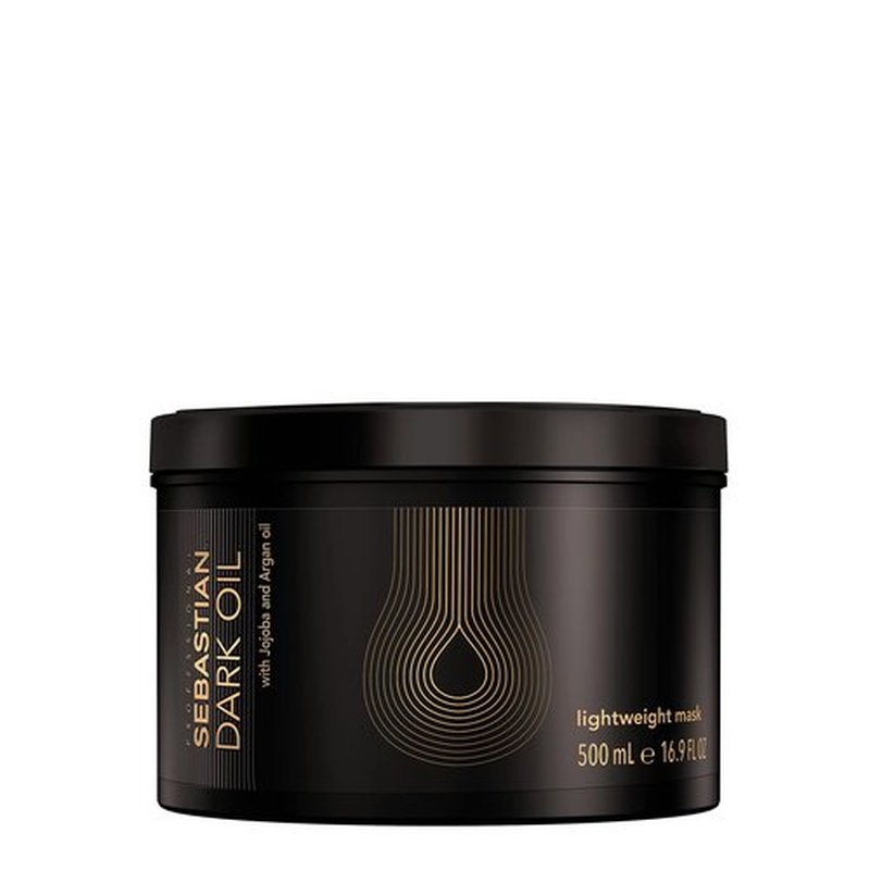 Sebastian Dark Oil Lightweight Mask Infused with Jojoba Oil and Argan Oil, 16.9 fl oz