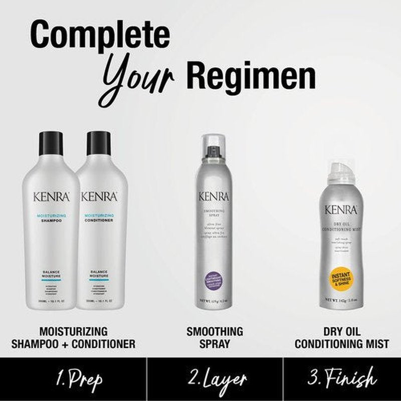 Kenra Dry Oil Conditioning Mist | Soft-Touch Nourishing Spray | Increases Shine & Softness | All Hair Types | 5 oz