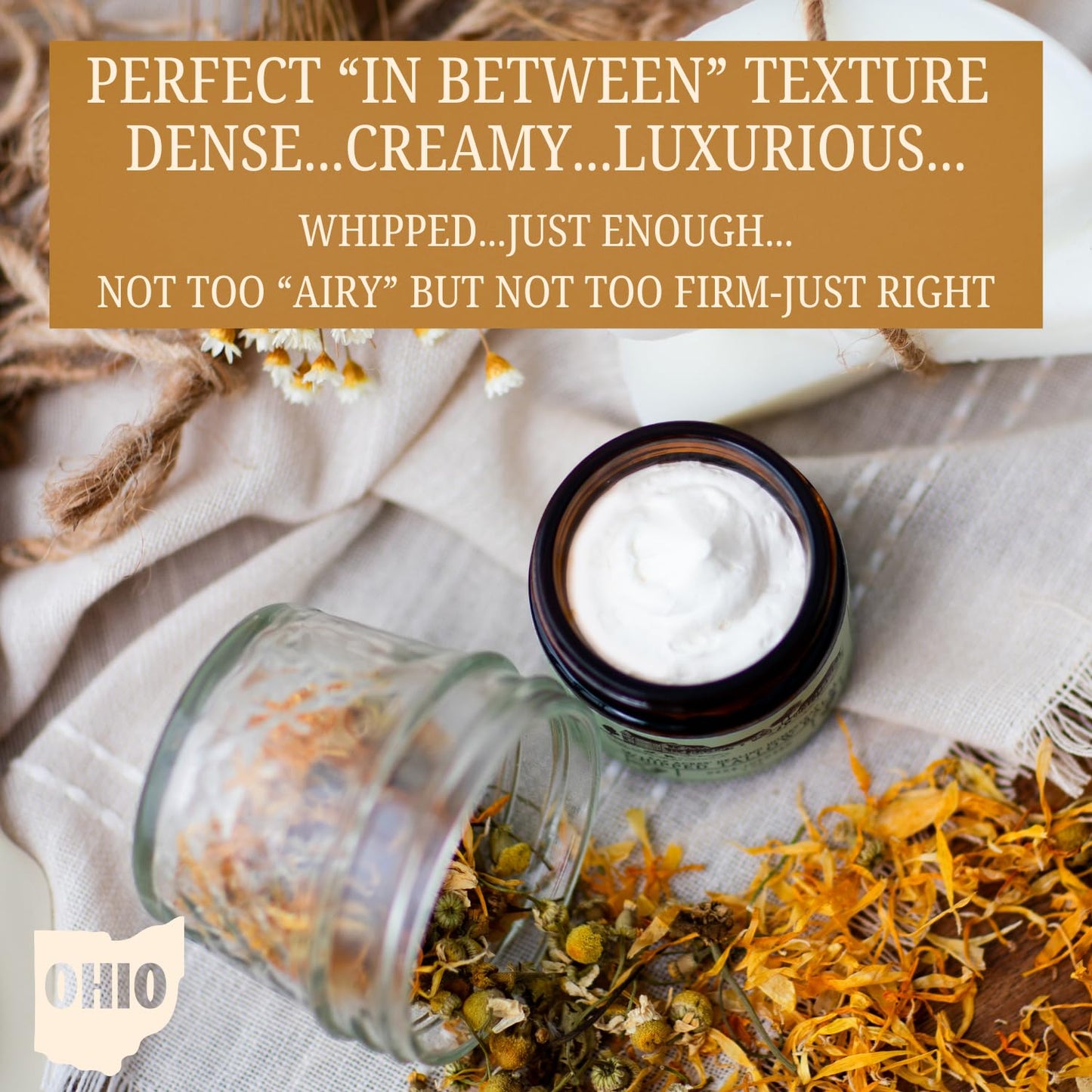 EAP ACRES 100% Grass-Fed Whipped Tallow Balm & Organic Jojoba Oil infused with Organic Madagascar Vanilla Beans/vanilla coffee: face & body moisturizer for dry, sensitive skin/eczema, (VANILLA LATTE)