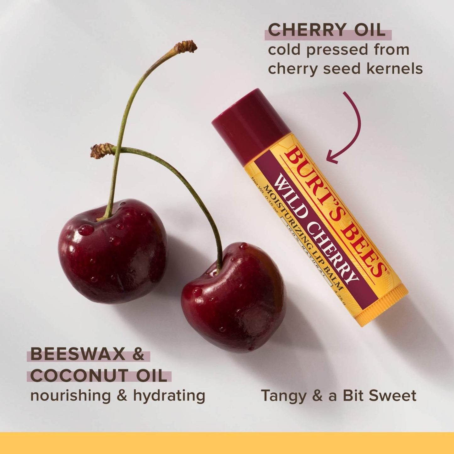 Burt's Bees 100% Natural Moisturizing Lip Balm, Multipack, 6 Tubes