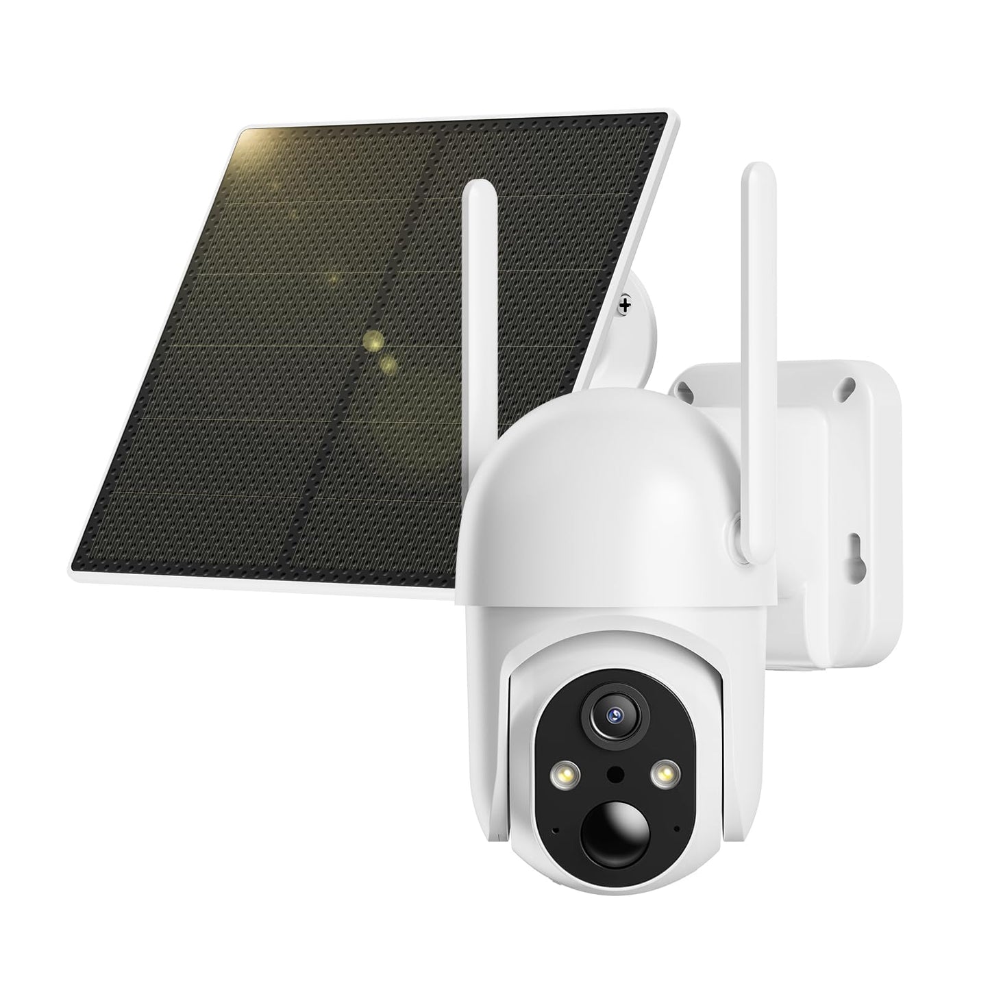 Ebitcam 4G LTE Cellular Security Camera Includes SIM Card(Support Verizon/AT&T/T-Mobile), 2K Solar Outdoor Cam Wireless Without WiFi Needed, 360° Live View, Color Night Vision