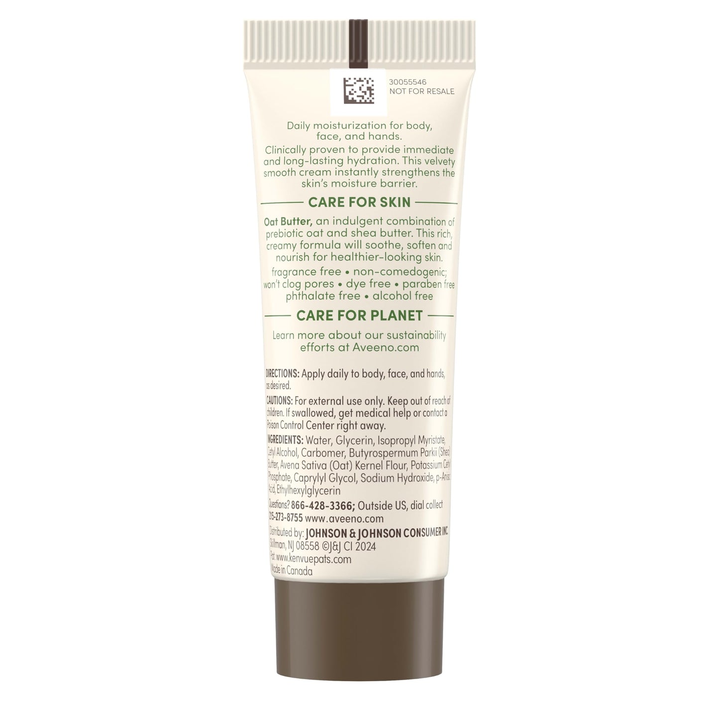 Aveeno Skincare Bundle, Positively Radiant Daily SPF 15 Facial Sunscreen Moisturizer + Soy, 4 fl. oz, & Travel Size Daily Moisturizing Cream for Body, Face, & Hands, 0.8 oz, Two Pack, 2 Items