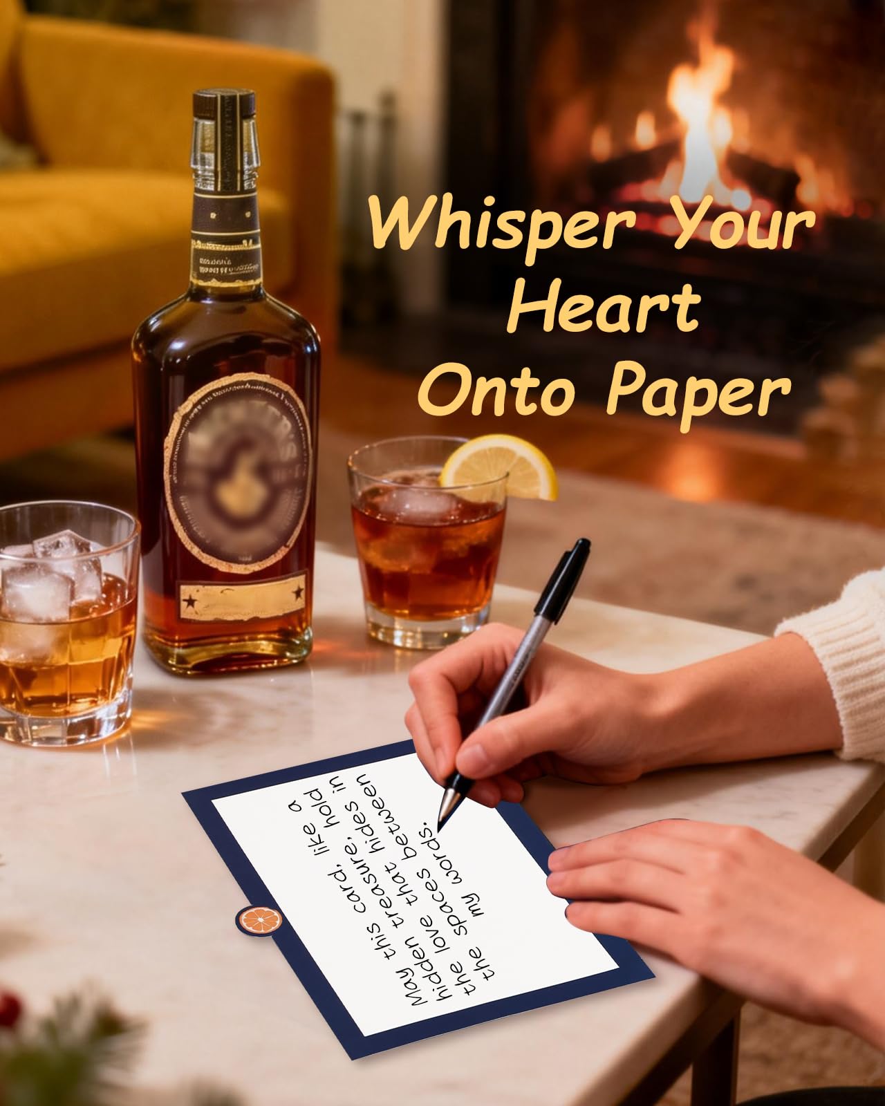 Coralogo Whiskey Father's Day Pop up Card - CHEERS TO YOU - Mimics Clinking Glasses, 3D Whiskey Birthday Card for Men Husband Dad Him, Funny Gift for Birthday Retirement Anniversary Valentine’s Day