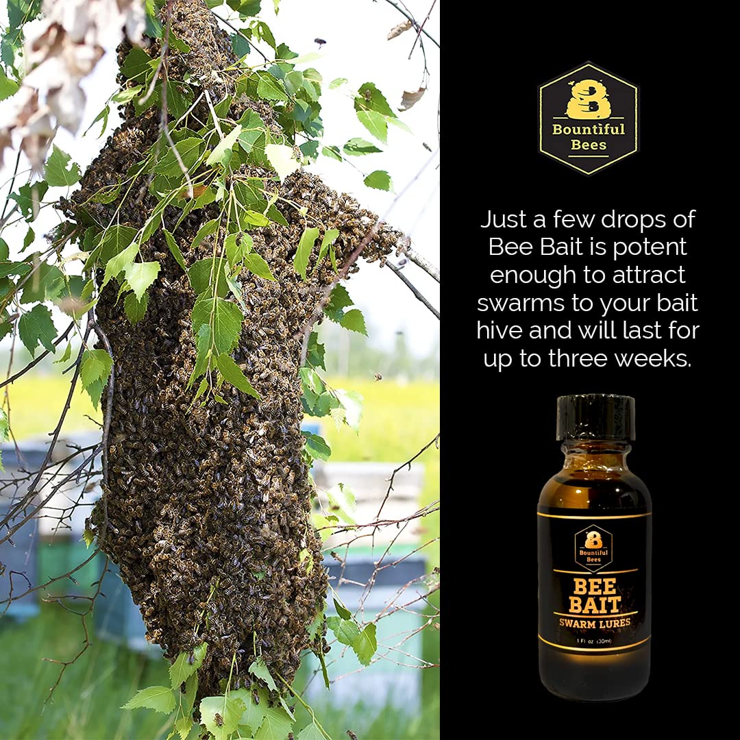 Bountiful Bees Bee Bait Swarm Lure/Attract More Honey Bees to Your Bait hive