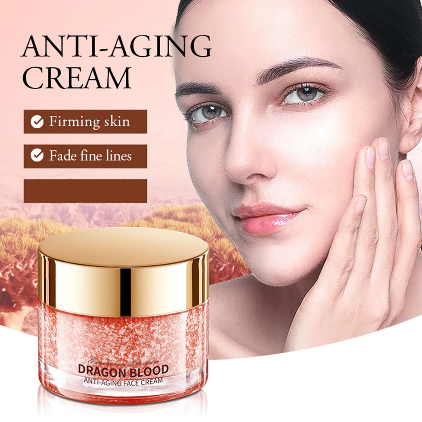 Dragon Blood Retinol Cream, Retinol Dragon Blood Cream,Lingzhi Dragon's Bloods Anti-Wrinkle Easy Creams, For All Skin Types Moisturizing Firming