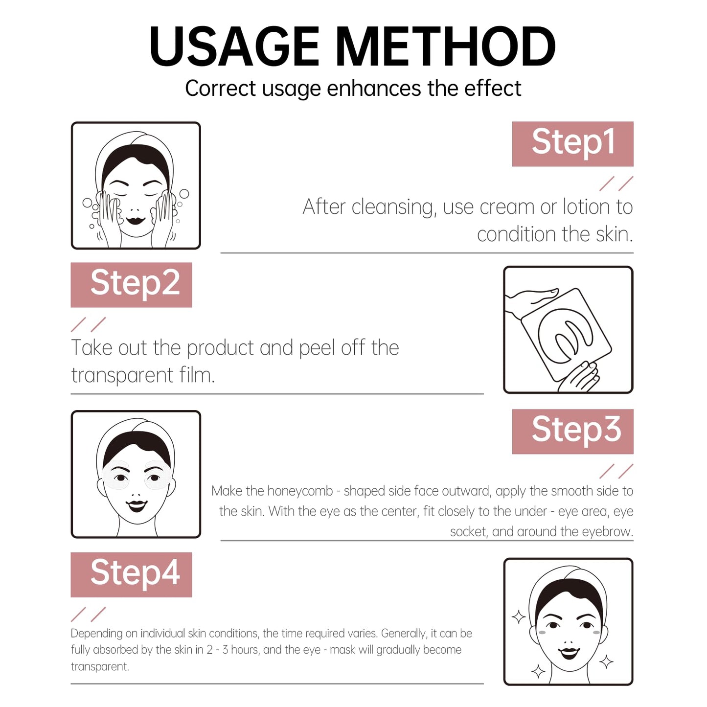 Novoy 7 Pairs Bio-Collagen Real Deep Eye Patches - 6-in-1 Retinol Overnight Eye Patches for Dark Circles, Puffiness & Wrinkles | 2% Caffeine+Hyaluronic+Niacinamide, Korean Popular Eye Mask - Lavender