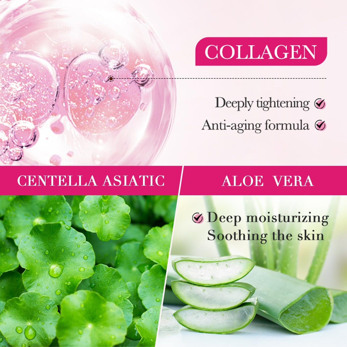 punkten Collagen V line lifting Mask Double Chin Reducer 5PCS Slimming Firming Moisturizing Skincare Face Mask