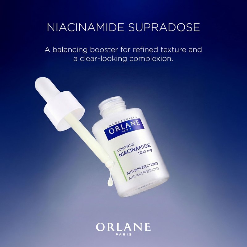 ORLANE PARIS Niacinamide Supradose - Vitamin B3 Serum - Anti-Aging and Antioxidant Treatment that Helps the Appearance of Dark Spots and Redness (30ml)