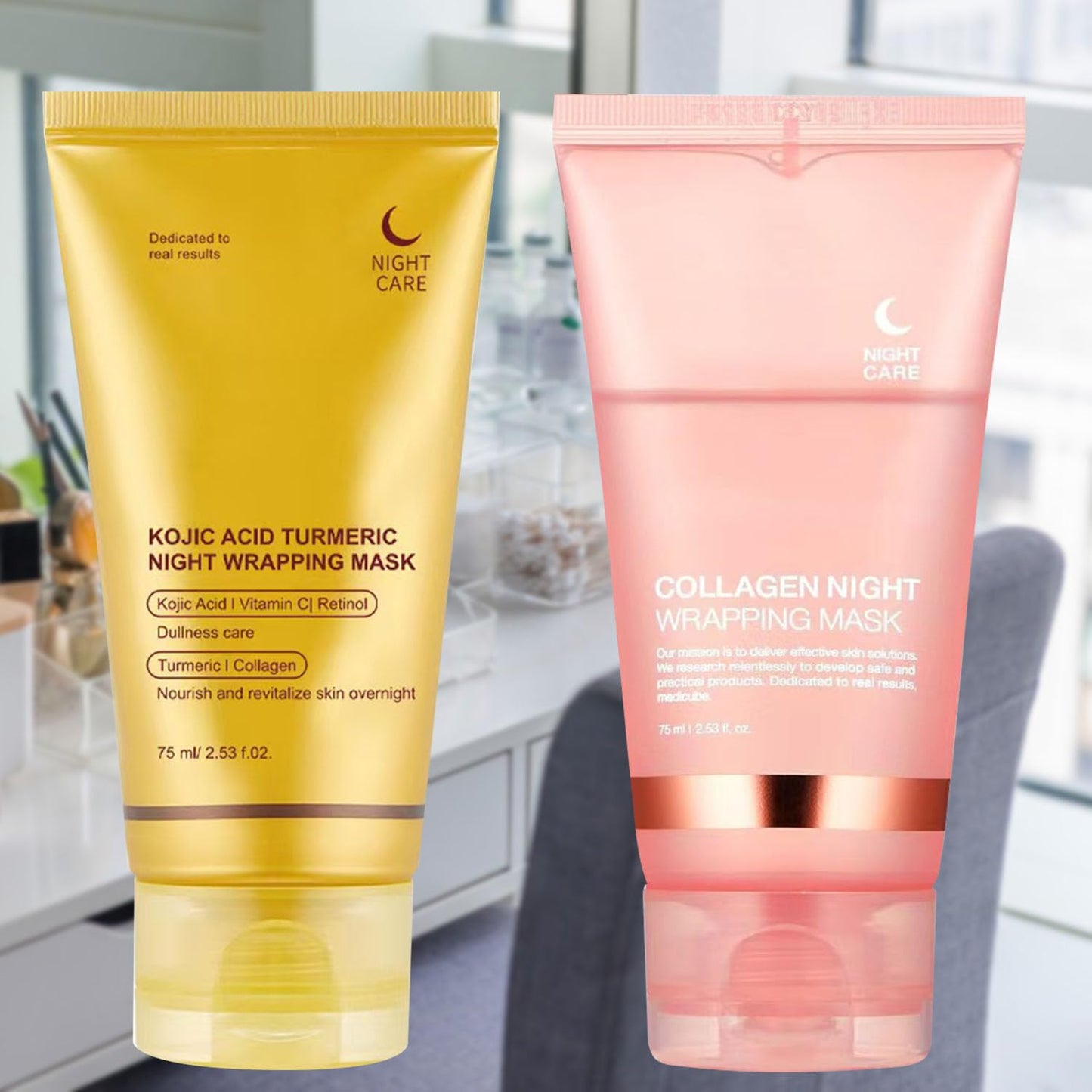 Collagen Face Mask Hydrating Mask Collagen Night Wrapping Peel Off Facial Mask Pack ,Brightening Firmer Appearance Elasticity And Hydration Care, Reduces Sagging And Dullness, Korean Skin Care