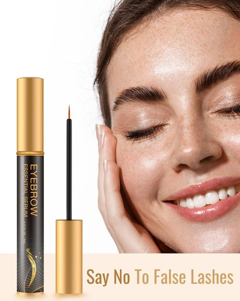 WM WESTERN MIRACLE Eyebrow Serum, Thicker & Longer Looking Eyebrows, Eyebrow Essential Serum for Natural Eyebrows, Brow & Lash Enhancing Serum, Vegan & Cruelty-Free - 2 Pack
