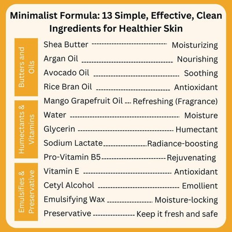 RaGaNaturals Mango Shea Butter Tropical Bliss Lotion with Argan, Vitamin E, and Avocado Oil - Refreshing, Hydrating and Nourishing 8 Fl Oz Moisturizer