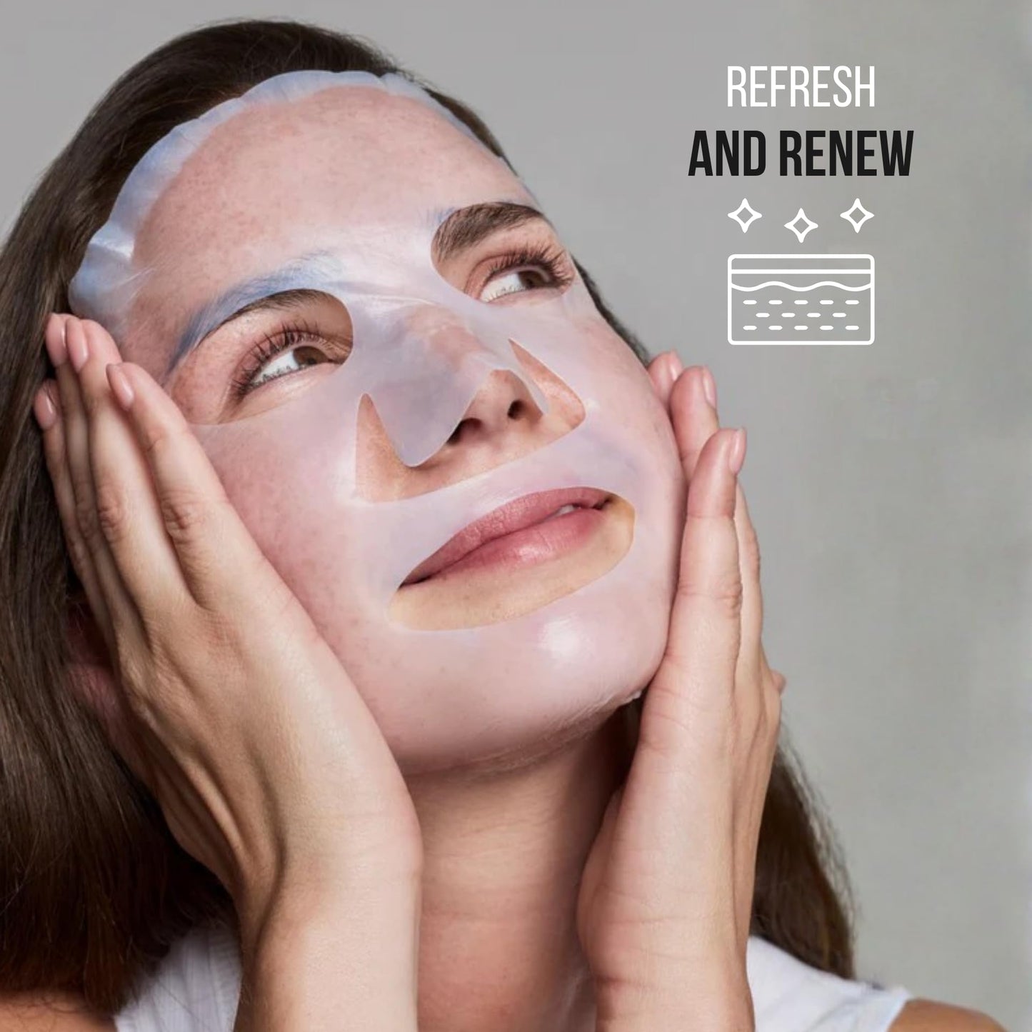 Nip + Fab Retinol Fix Sheet Mask for Face with Coconut Water, Edelweiss Flower Extract, Hydrating Gel Facial Mask for Refining Minimizing Pores, 0.8 Fl Oz,Multi,SKRETSMSK