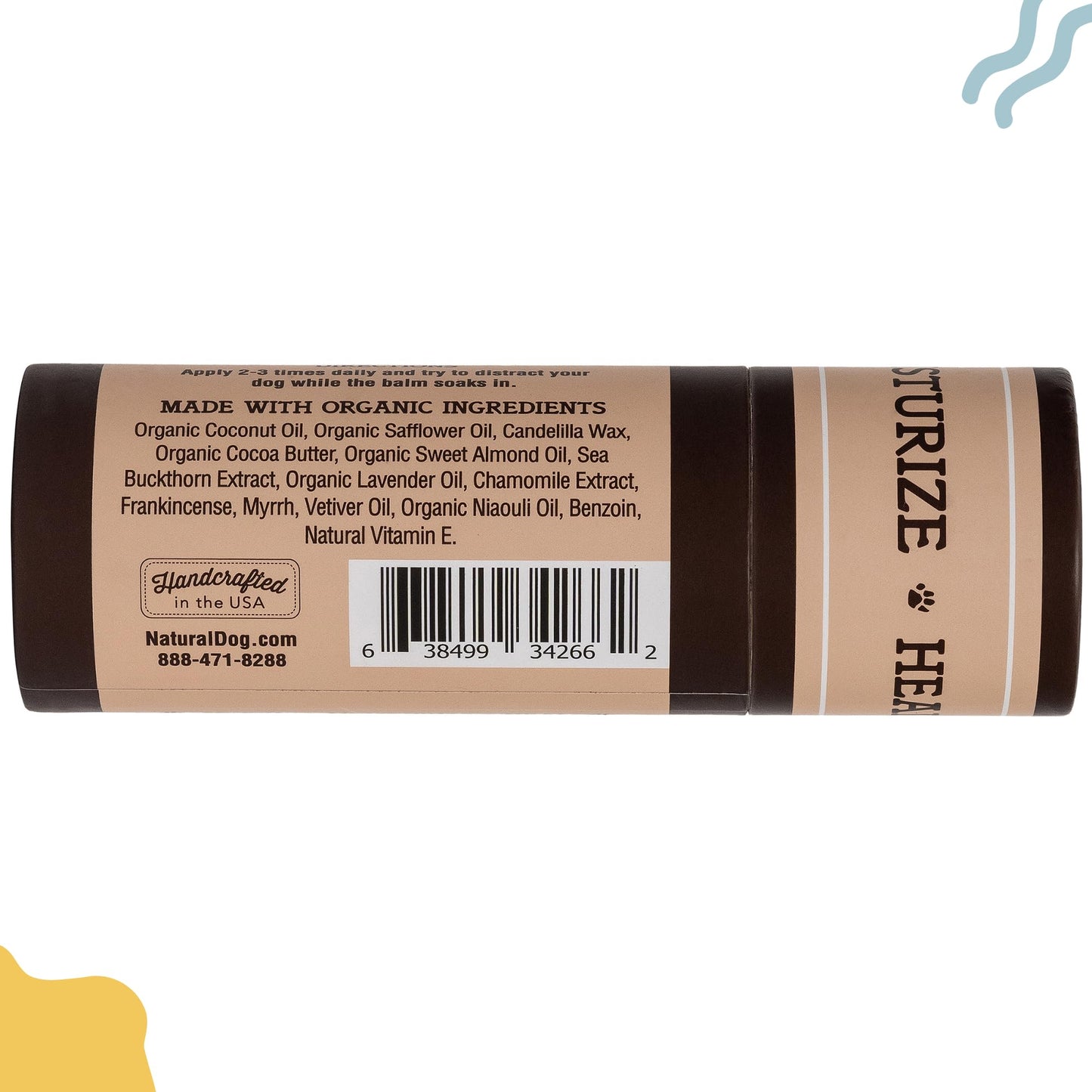 Natural Dog Company Skin Soother Dog Skin Balm, 2 oz Stick