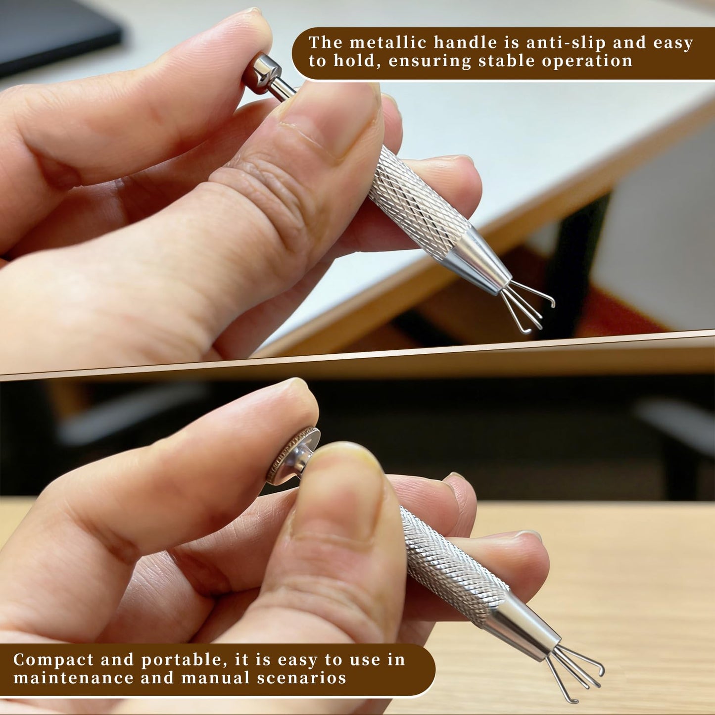 Piercing Taper Ball Grabber Tool for Changing Jewelry - 14G 16G 18G 20G Stainless Steel Flat Back Earring Applicator Tool Piercing Kit for Ear/Nose/Eyebrow/Tongue/Navel/Nipple/Lip (Set Thread + Threadless (14G 16G 18G) + Ball Grabber Tool)