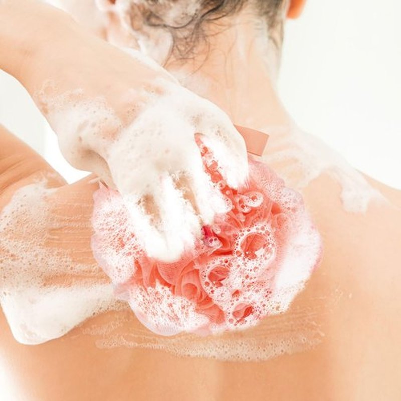 Fu Store Loofah Sponge 70g/Piece Bath Sponges Shower Loofahs Mesh Balls for Body Scrubber Wash Exfoliating Bathroom Men Women - 4 Pack Scrubber Cleaning Loofah Bathing Accessories