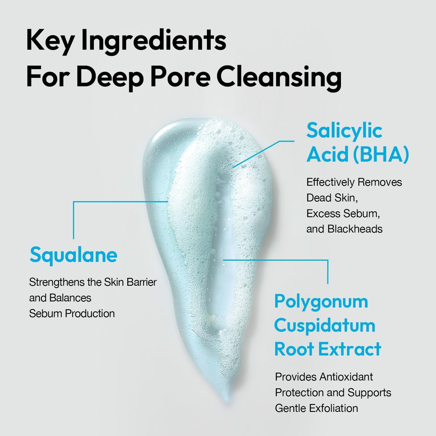 LAB BY He is_ Dual Pore Cleanser, 2-in-1 Oil to Foam Face Wash with Salicylic Acid – Blackhead Remover & Pore Minimizer – Korean Skincare for Sebum Control, 200ml (6.76 fl.oz)