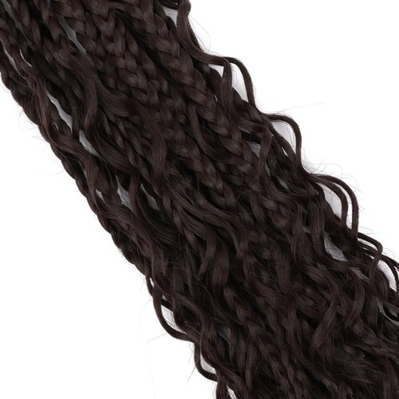 14 Inch Goddess Box Braids Crochet Hair for Black Women 8 Packs Crochet Box Braids Pre-looped Boho Box Braids Crochet Braids Synthetic Braiding Hair Extension #4