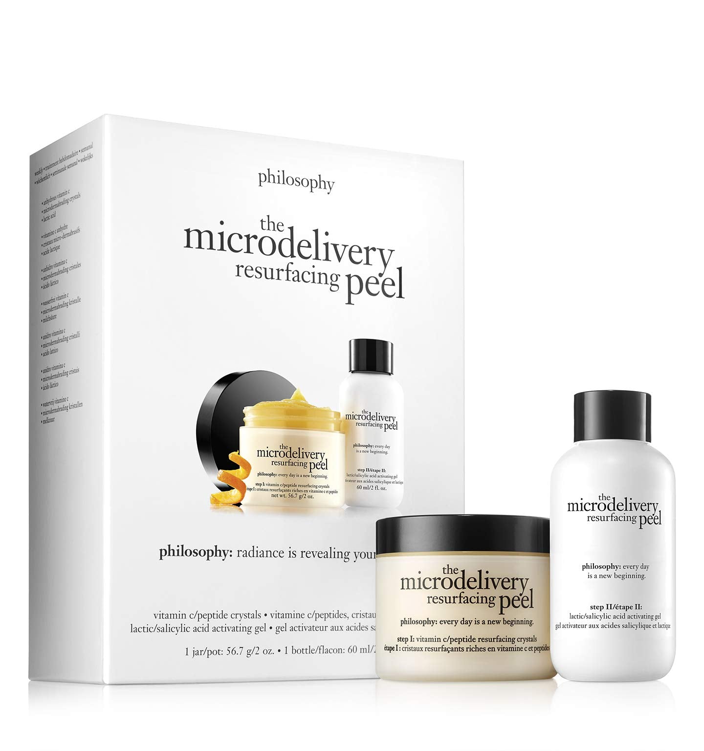 philosophy microdelivery two step vitamin-c resurfacing peel