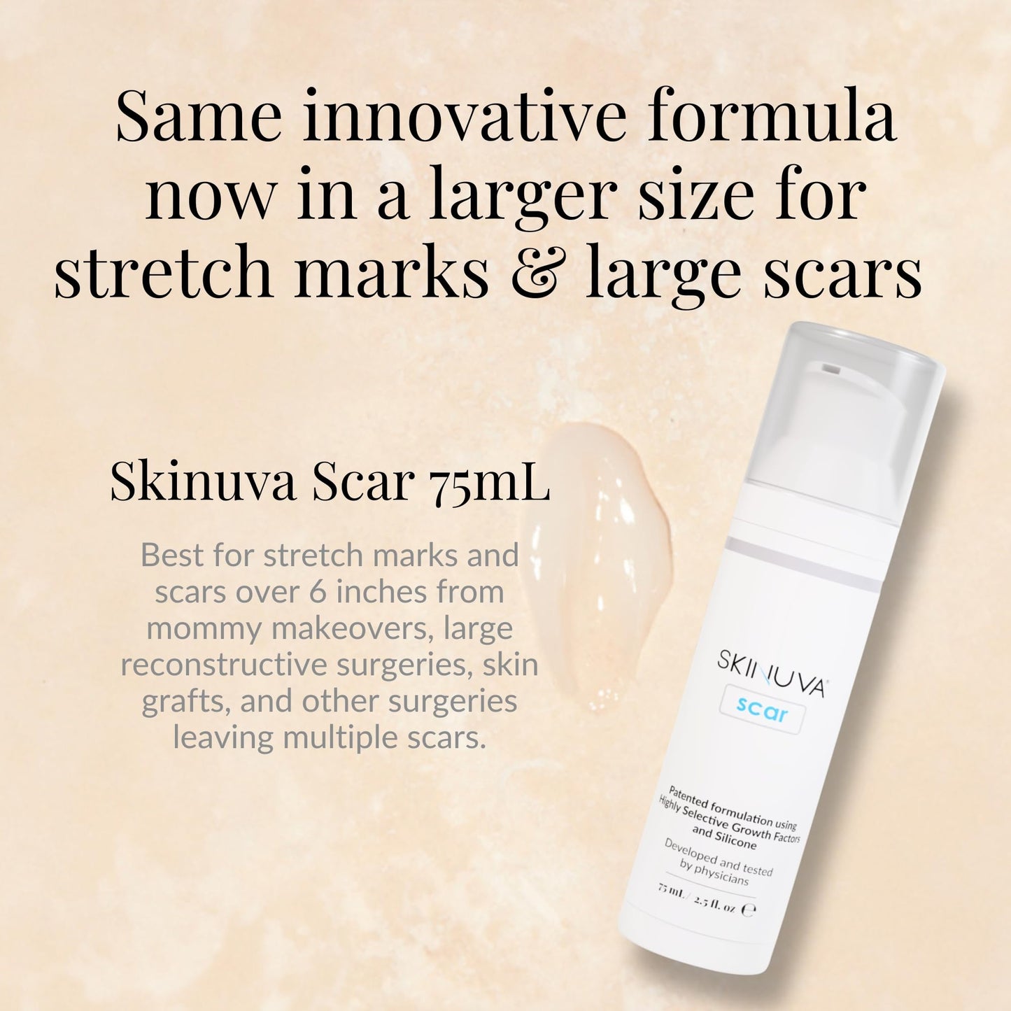 Skinuva® Stretch Mark Cream (2.5 oz)