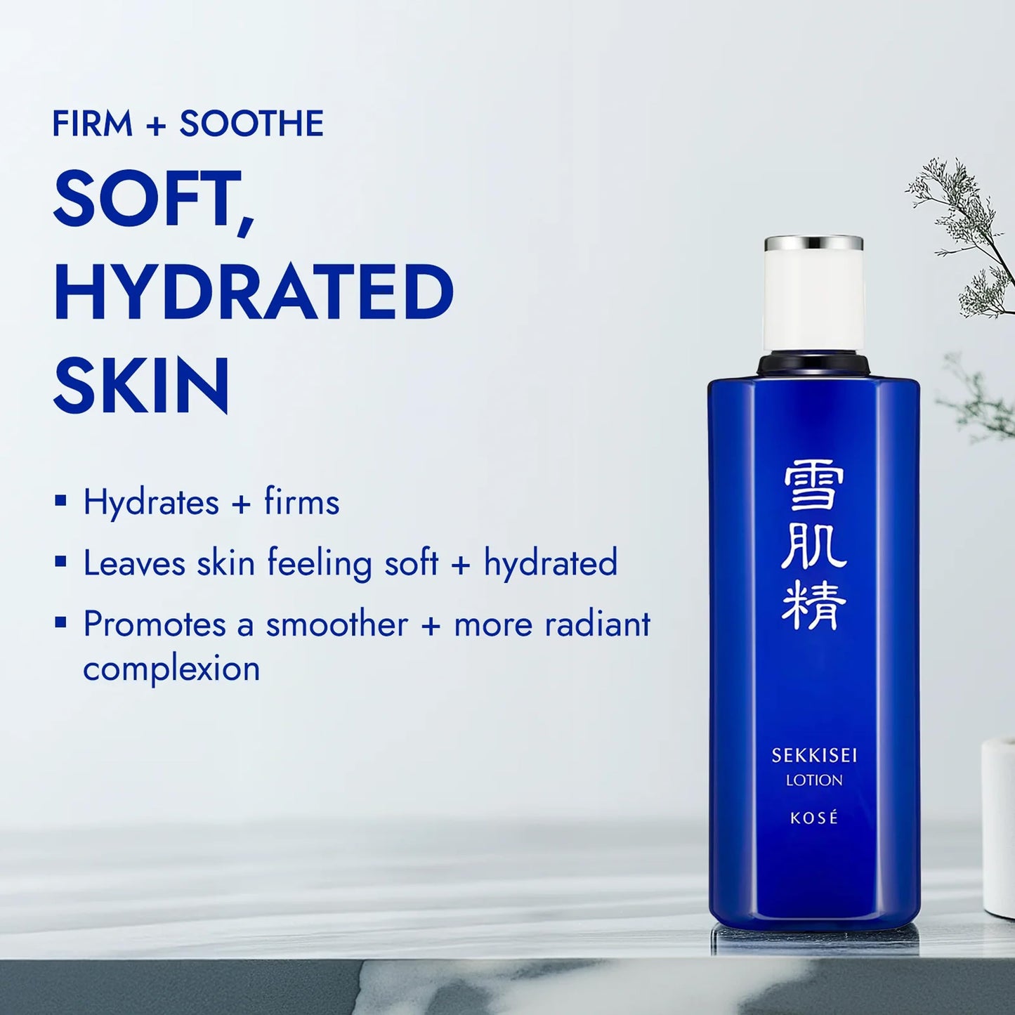 SEKKISEI Lotion, Liquid Toner & Hydrating Facial Moisturizer, 12.1 Ounce