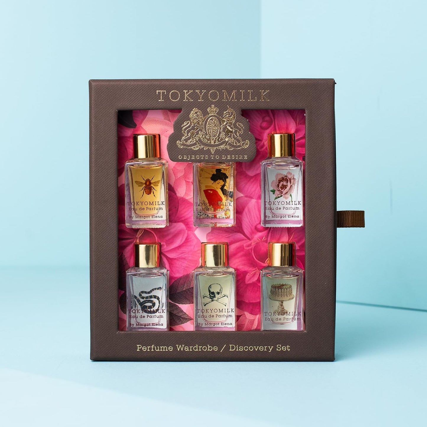 TOKYOMILK Eau de Parfum Discovery Set, 6 Mini Perfumes for Women in 0.23 oz