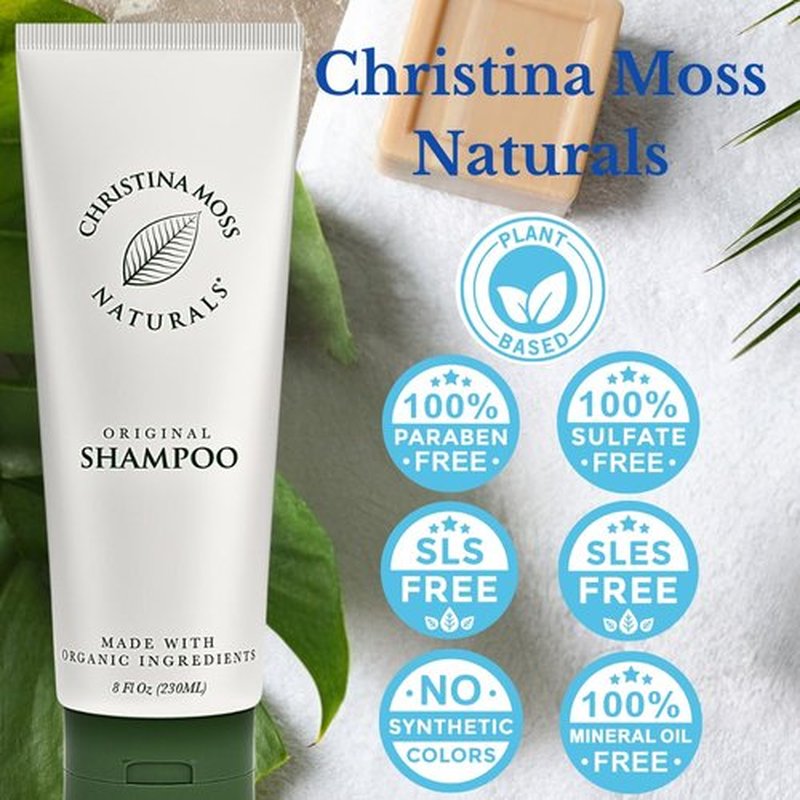 Clarifying Shampoo with Rosemary, Coconut Oil and Aloe Vera for A True Clean, Sulfate Free, Shampoo for Oily, Dry or Curly Hair, for Women and Men